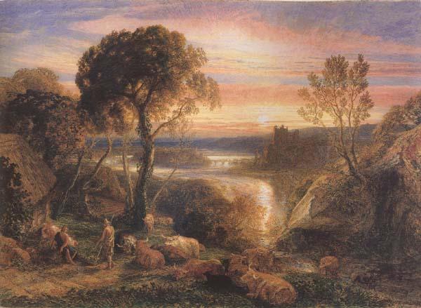 Samuel Palmer Tityrus Restored to his Patrimony